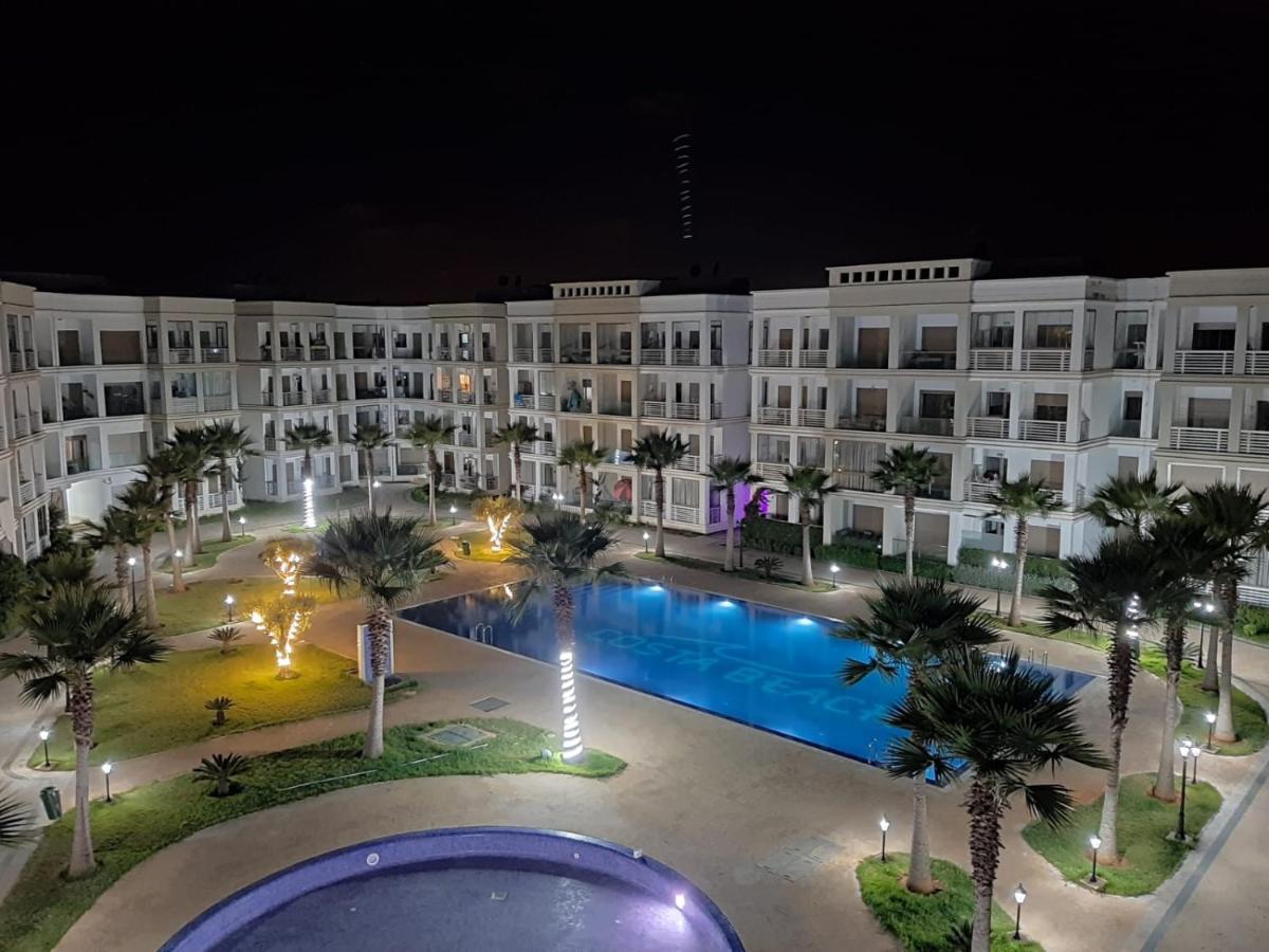 Costa Beach Lux Family Apartment With Pools Bouznika Bagian luar foto