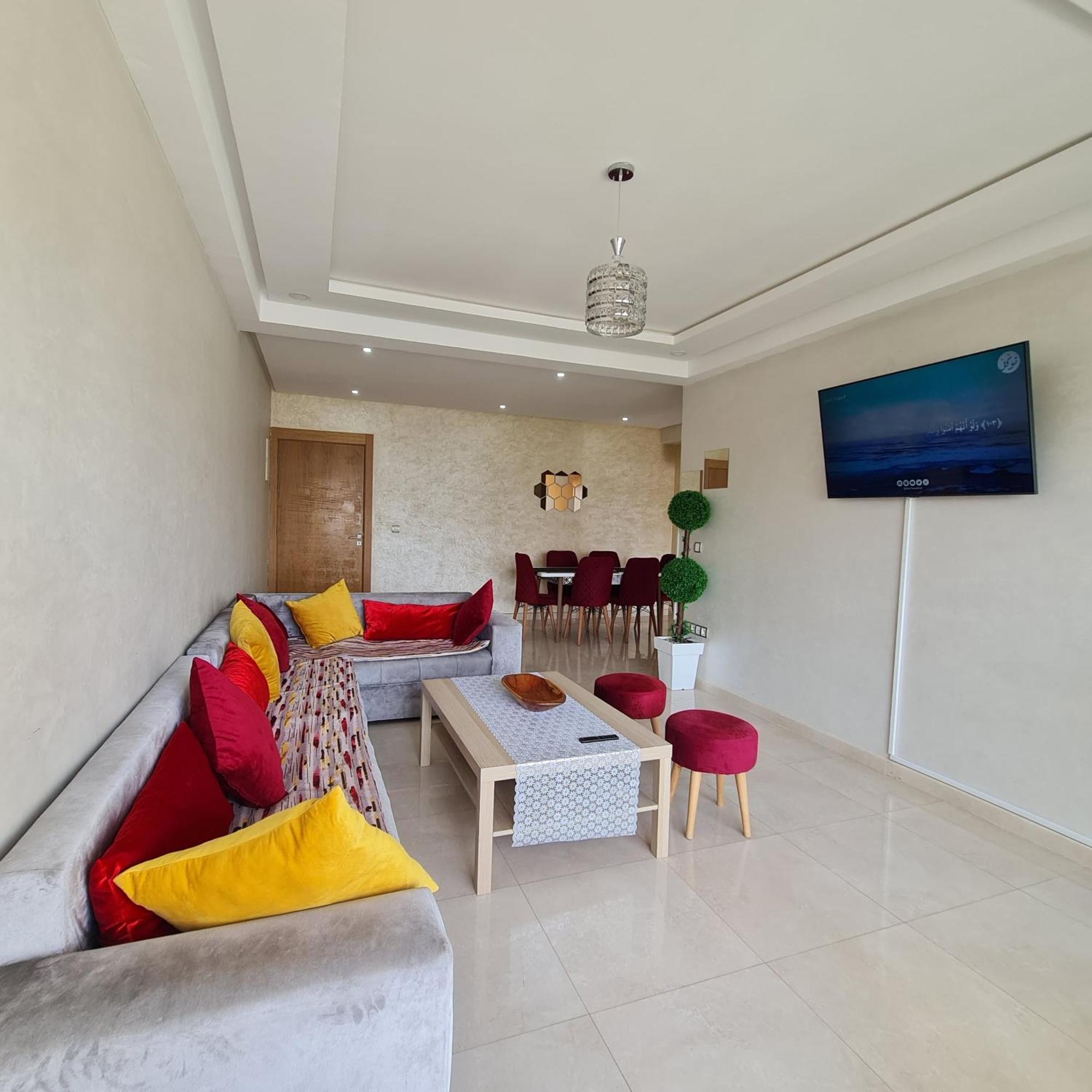 Costa Beach Lux Family Apartment With Pools Bouznika Bagian luar foto