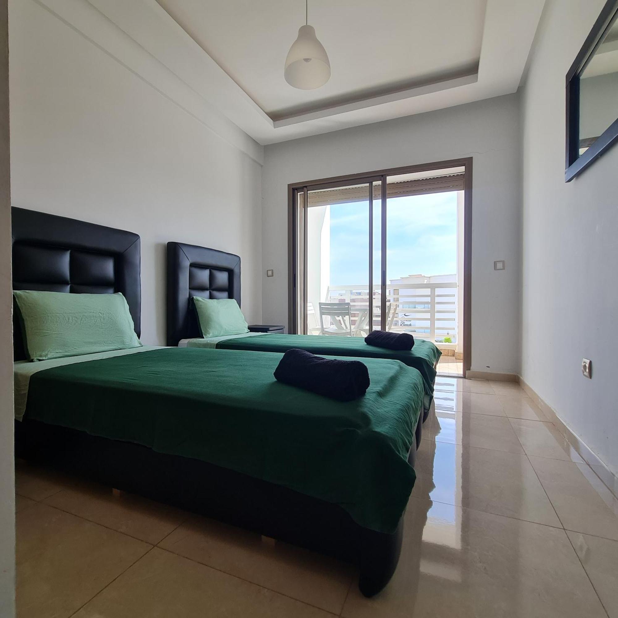 Costa Beach Lux Family Apartment With Pools Bouznika Bagian luar foto